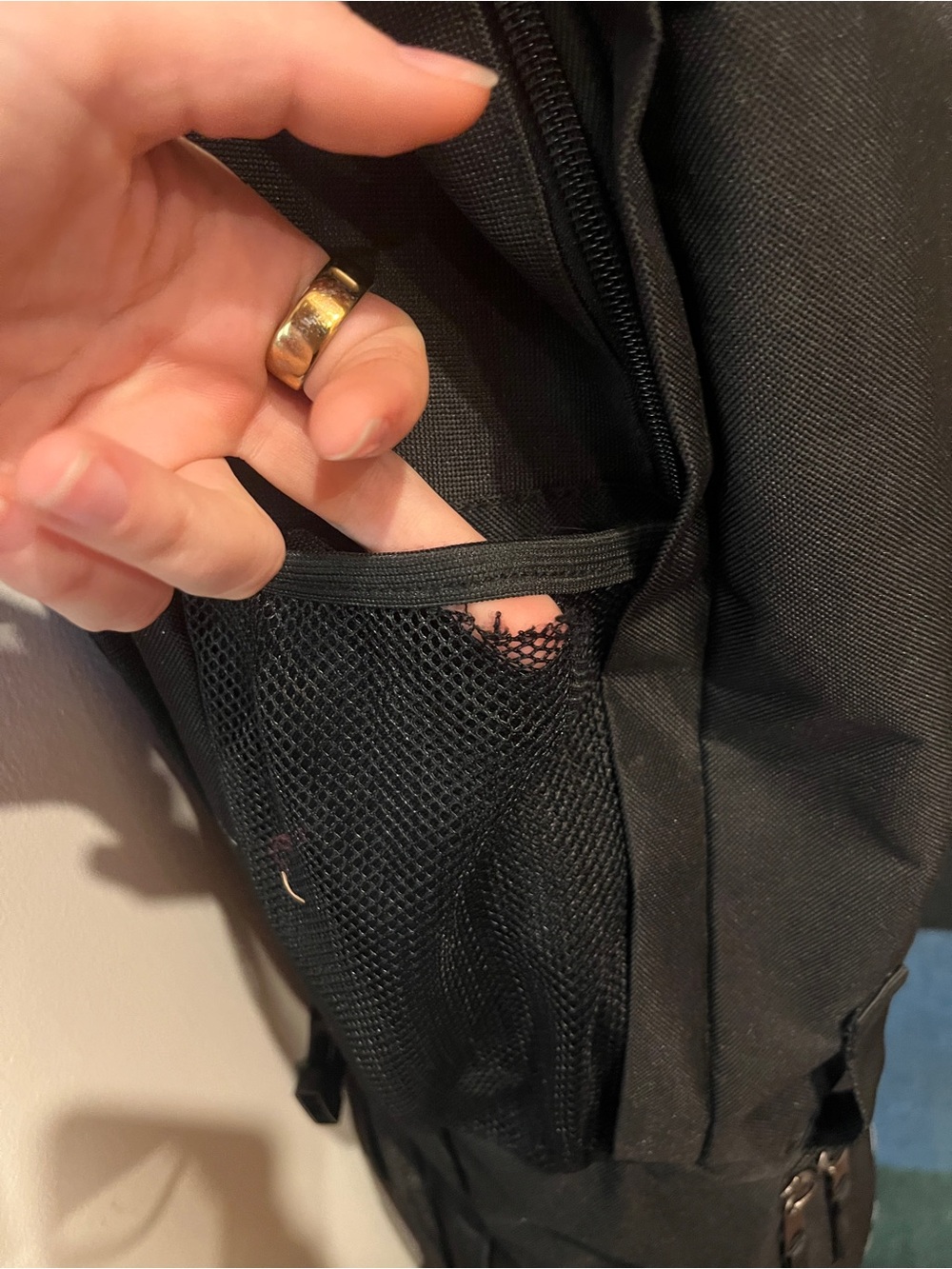 Gryphon Black Field Hockey Stick Bag / Lacrosse Equipment Bag - Picture 3 of 4